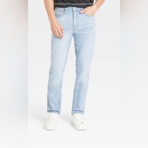 NWT Goodfellow & Co. Light Denium Blue Men's slim fit Size 29x32 & 42x30